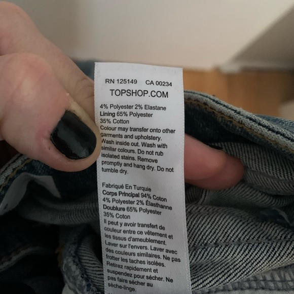 [28]👖TOPSHOP 28x32 JAMIE jeans - Picture 7 of 9